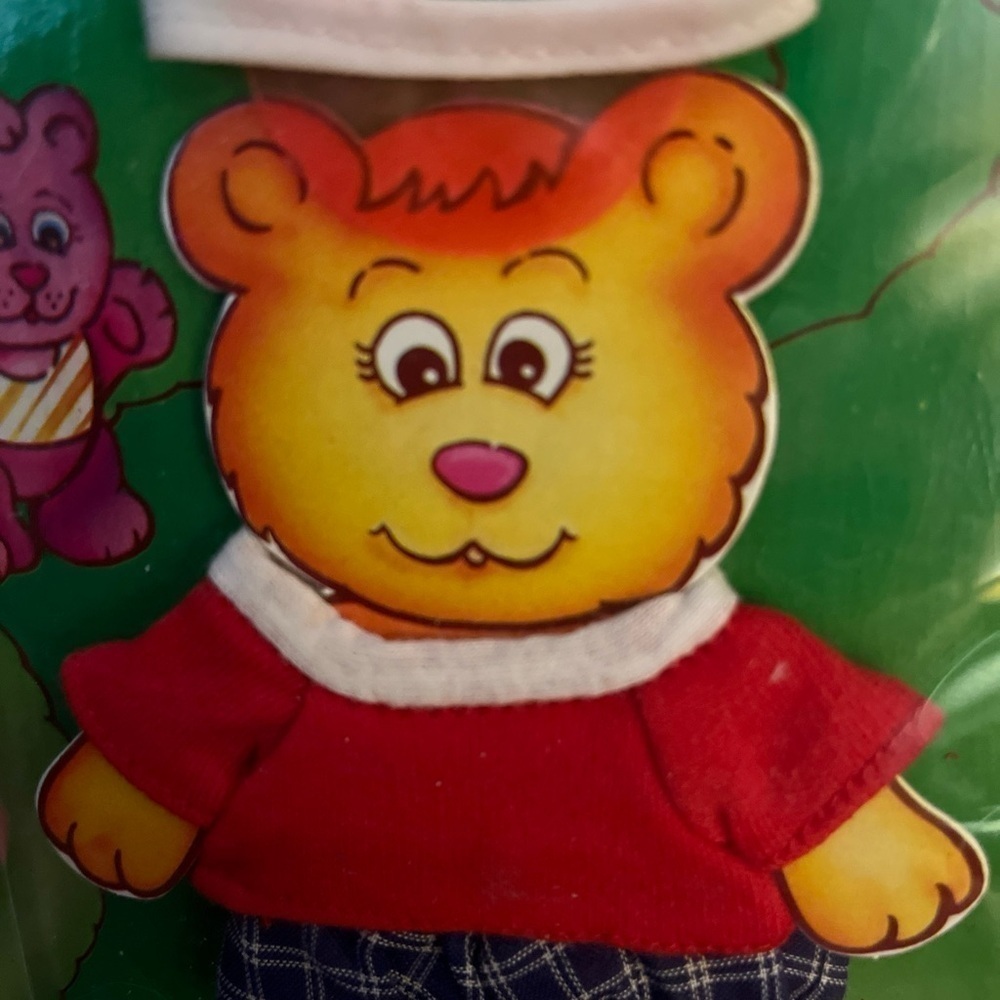 Vintage Remco Purple Dream Bear & Plus 9 Outfits - Picture 11 of 16